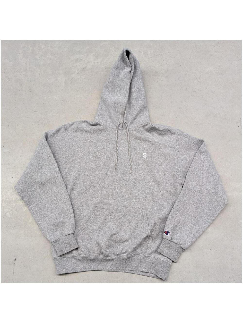 Earl Sweatshirt x Champion gray essential Concert hoodie